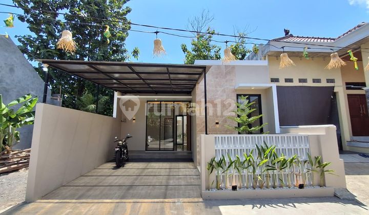 Rumah Modern Murah, Free Biaya-Biaya dan Dekat Pasar Godean Sleman