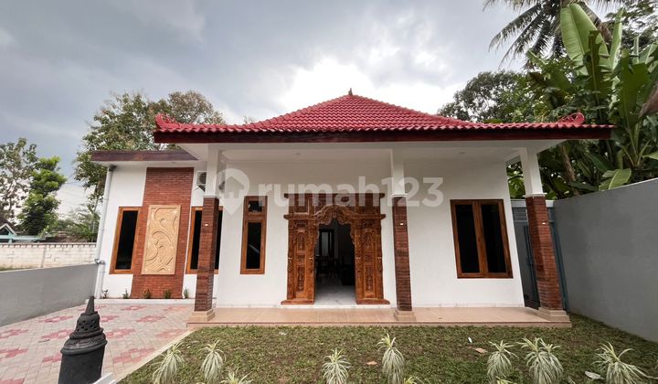 RUMAH CANTIK INDENT DI DESA BOROBUDUR, LINGKUNGAN TENANG & ASRI 1