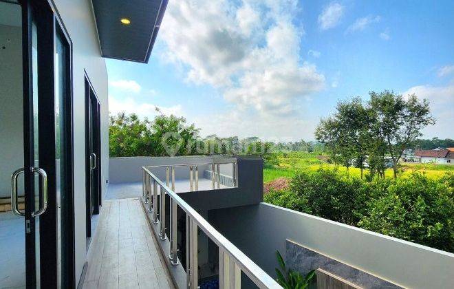 Dijual Rumah Mewah View Sawahan, Ada Private Pool Di Ngaglik 2