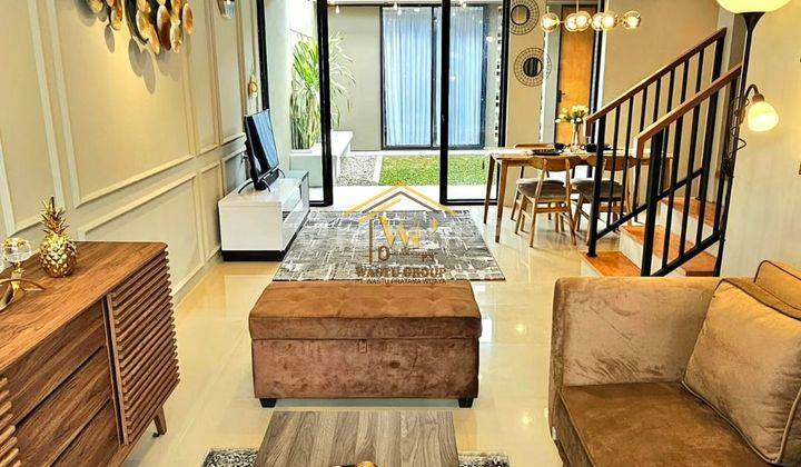 Rumah Full Furnished Minimalis Baru Untuk Keluarga  2