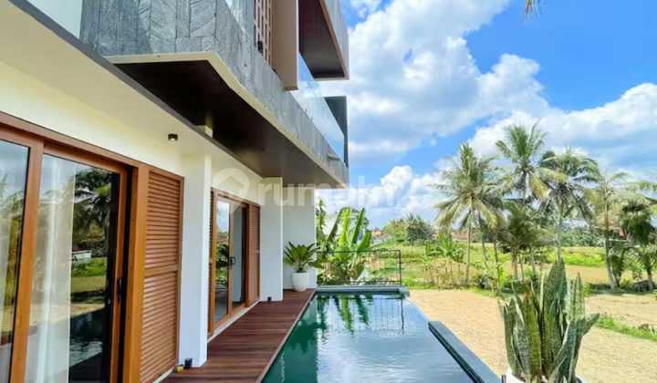 Ready-to-Live Villa with Private Pool in Sleman - Fully Furnished, Rice Field & Merapi Views Ready-to-Live Villa with Private Pool in Sleman - Fully Furnished, Rice Field & Merapi Views