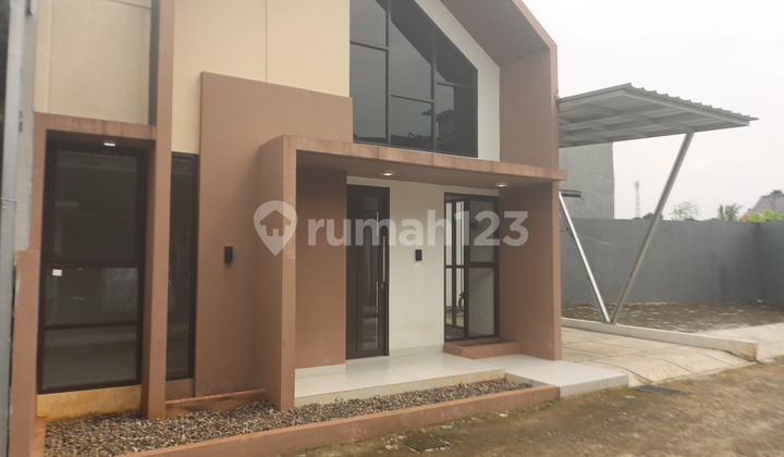 Rumah Model Scandinavian Modern di Sawangan Luas Tanah 116 Meter