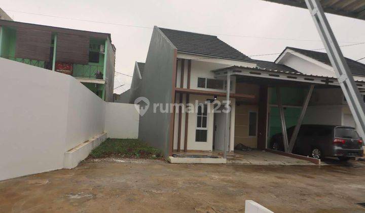 Rumah Cantik Model Scandinavian Lokasi Cluster Pasir Putih Sawangan Harga All In Bonus Canopy,2 Unit Ac,token Listrik 1