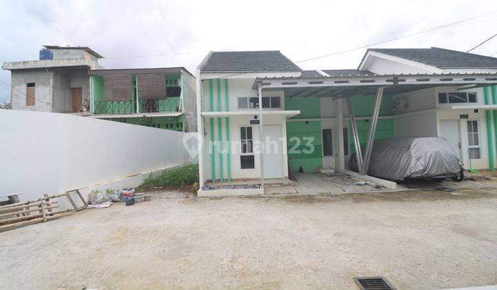 Rumah Cantik Model Scandinavian Lokasi Cluster Pasir Putih Sawangan Harga All In Bonus Canopy,2 Unit Ac,token Listrik 1