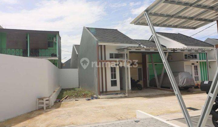 Rumah Cantik Model Scandinavian Lokasi Cluster Pasir Putih Sawangan Harga All In Bonus Canopy,2 Unit Ac,token Listrik 1