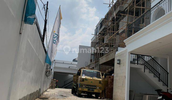 Rumah Mewah Design Eropa Modern Dalam Townhouse Pejaten Barat Jaksel 2