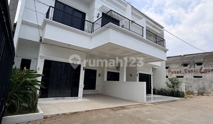 Rumah 3 Kamar Tidur Brand New Siap Huni Dekat Tol Krukut