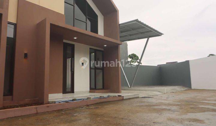 Rumah Cantik Model Scandinavian Lokasi Cluster Pasir Putih Sawangan Harga All In Bonus Canopy,2 Unit Ac,token Listrik 1