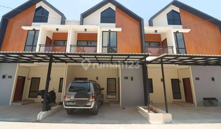 Rumah Cantik 2 Lantai Scandinavian Moderen Cinangka Harga All In Cash Back 10JT 2