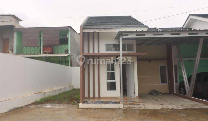 Rumah Cantik Model Scandinavian Lokasi Cluster Pasir Putih Sawangan Harga All In Bonus Canopy,2 Unit Ac,token Listrik 1