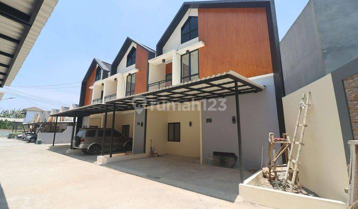 Rumah Cantik 2 Lantai Scandinavian Moderen Cinangka Harga All In Cash Back 10JT 2