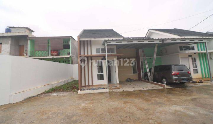 Rumah Cantik Model Scandinavian Lokasi Cluster Pasir Putih Sawangan Harga All In Bonus Canopy,2 Unit Ac,token Listrik 1