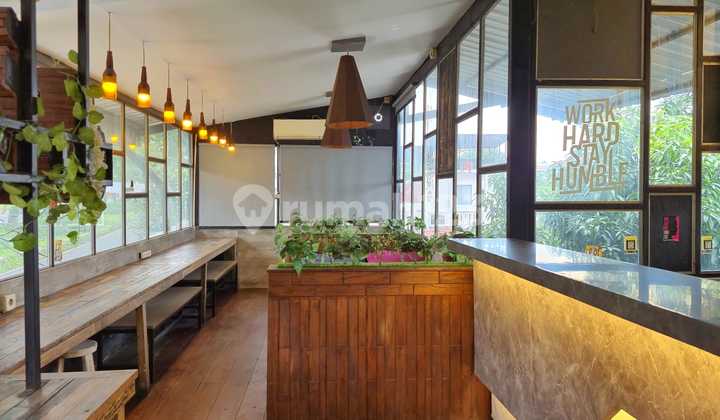 Gedung Pinggir Jalan Raya Utama bisa untuk Kantor Kafe Usaha Katering 2