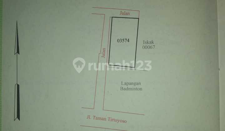 House Land Area 94 M2 Strategic in Central Semarang 2