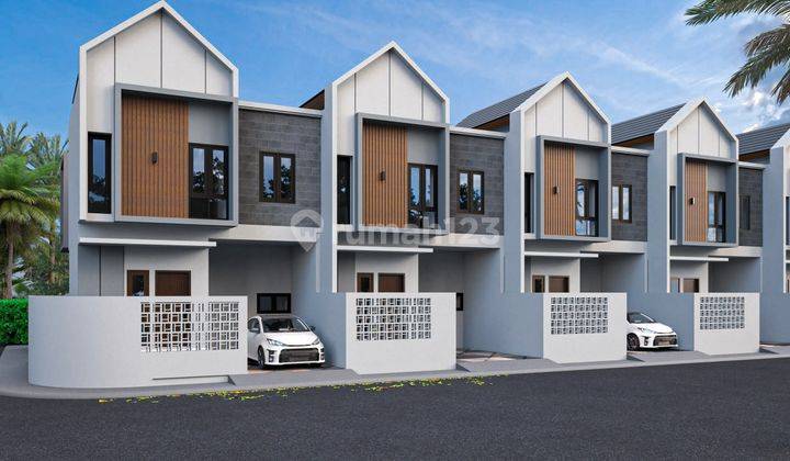 4 Unit Rumah Dengan Konsep Minimalis Modern Di Ayani Utara  1