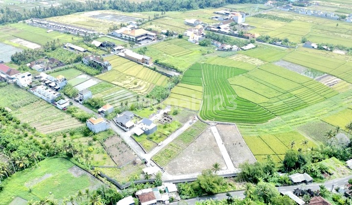 Tanah Kavling Ekslusive View Sawah di Pantai Yeh Gangga
