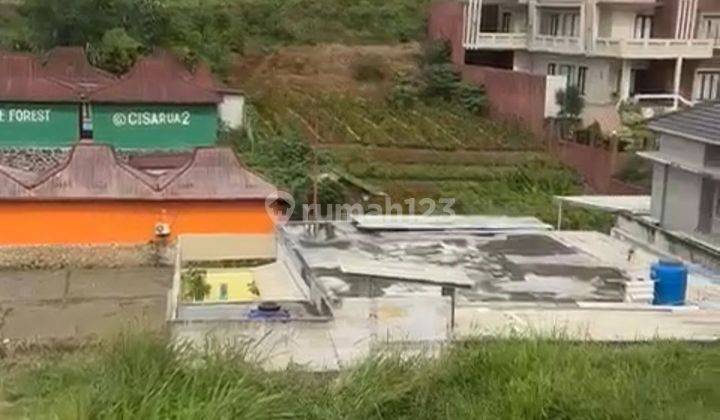 Dijual Sebidang Tanah Di Samping Villa Ck 100, Dengan View Depan Belakang Perbukitan Di Cisarua Bogor 1