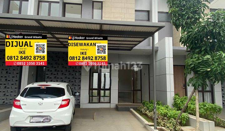 Dijual Rumah 2 Lantai 3 Kamar Tidur Semi Furnished Hanya 500 Meter Dari Pintu Tol Tambun Grand Wisata Bekasi 1