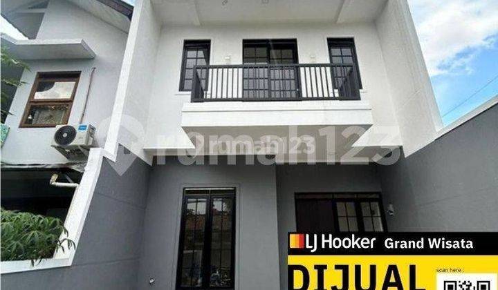 Rumah Baru 2 Lantai Siap Huni Luas 120 M² 4 + 1 Kamar Tidur Hanya 7 Menit Menuju Mall Tsm, Turangga Bandung