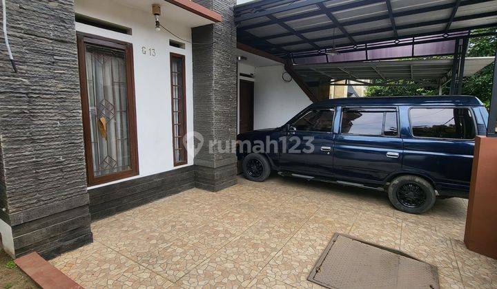 Rumah Bagus 2 Lantai Luas 147 M2. 4 Kamar Tidur, Semi Furnished Siap Huni Dalam Cluster Keamanan 24 Jam, One Gate Security System, Arcamanik Bandung 1