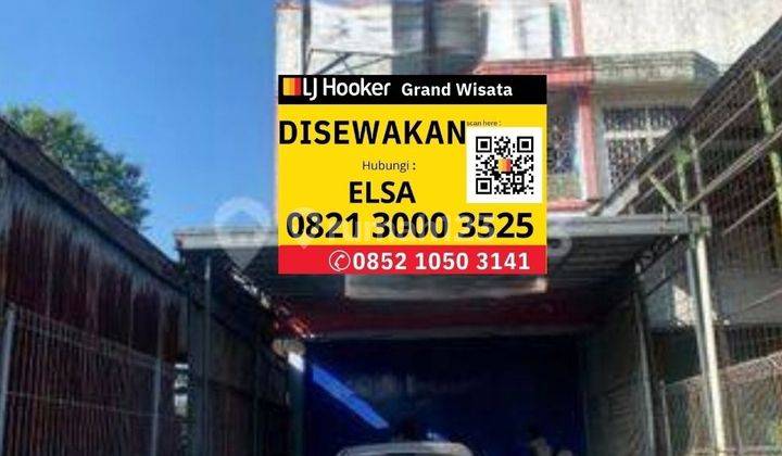 Disewakan Ruko 2 Lantai Baru Renovasi Siap Pakai Area Strategis Area Komersial Dekat Universitas, Supermarket Dan Kuliner Di Mainroad Jalan Terusan Jakarta, Antapani Bandung Cocok Untuk Usaha, Bank Atau Kantor 1