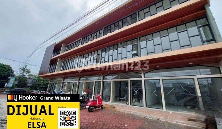 Ruko Shm Baru Luas 160 M² Area Komersil Cocok Dijadikan Kantor Atau Tempat Usaha ( Tempat Bimbel/ Coffee Shop/ Salon ) Keamanan 24 Jam Area Di Mainroad Cikutra Kota Bandung  2