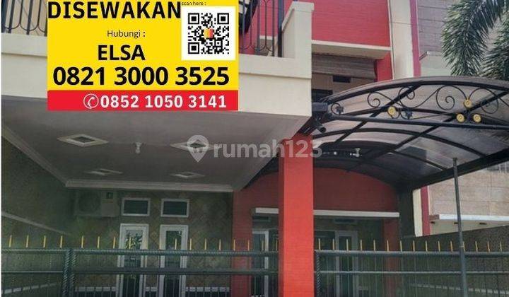 Sewa Rumah 2 Lantai Bagus Semi Furnished Siap Huni Dengan Balkon Luas 4 + 1 Kamar Tidur Luas 113 M² Dalam Cluster Dengan Keamanan 24 Jam One Gate Security System, Terdapat Masjid Di Area Cluster Maindroad A Yani Bandung 1