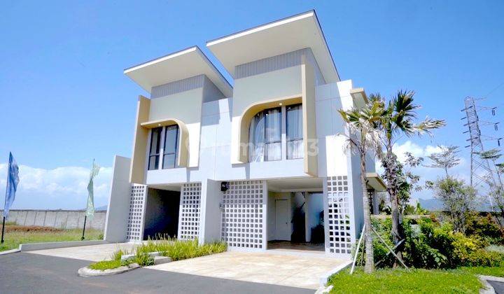 Jual Rumah Cantik Konsep Tumbuh 2 Lantai Bisa Tambah Ruangan Lagi 1