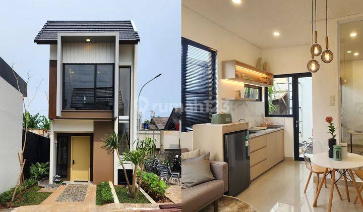 Jual Rumah Minimalis 2 Lantai 3 BR di Ciputat Dekat MRT 1