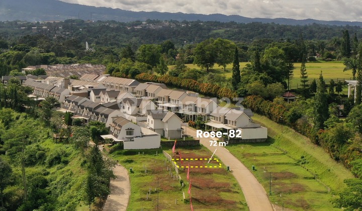 Kavling atau Tanah Siap Bangun di Ciawi Bogor Murah 72m2 Hanya 600 Jutaan di Area ala Resort