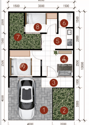 Dijual Rumah Modern Ala Jepang di Bogor, Dekat Stasiun Parung Panjang