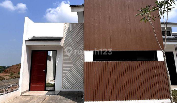 Dijual Rumah Modern Ala Jepang 2 Kamar Tidur di Bogor, Dekat Ke Aeon Mall Bsd 1