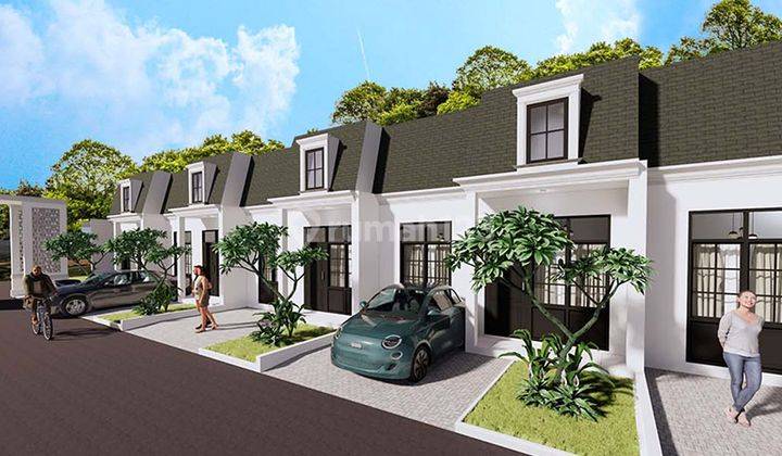 Rumah Modern 2 Kamar Tidur di Bogor, Selangkah Ke Stasiun Parung Panjang