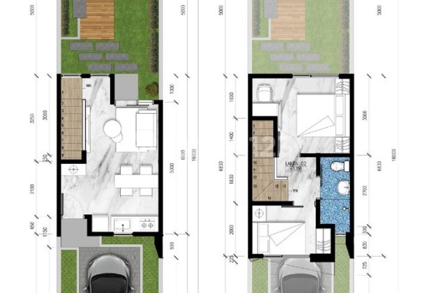 Dijual Rumah 2 Lantai di Depok, Modern, Lokasi Strategis Depan Tol & Siap Huni 2