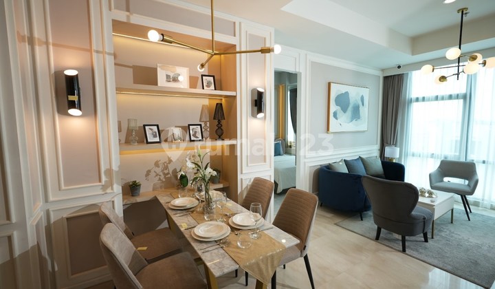 Ready to Occupy 2BR 2Bath Apartment Near Business Center in West Jakarta