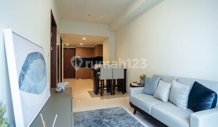 Dijual Cepat Apartemen 1+1 Bedroom Siap Huni Full Furnished di Area Perkantoran Jaksel 1