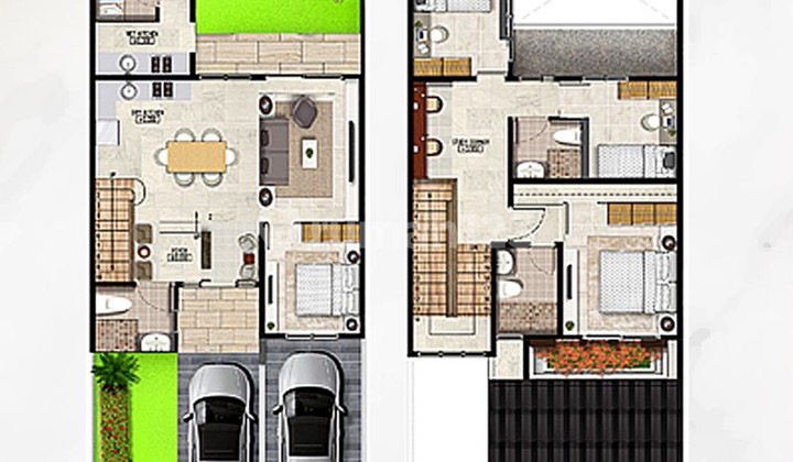 Rumah 2 Lantai dan 5 Kamar Dijual di Batam Unit Luas 144 M2 2