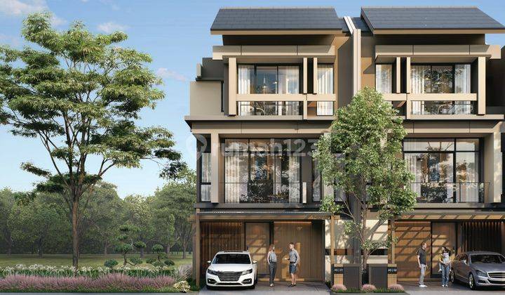 Rumah Modern Ala Jepang 3 Lantai Dengan Taman Zen Garden di Tangerang 1