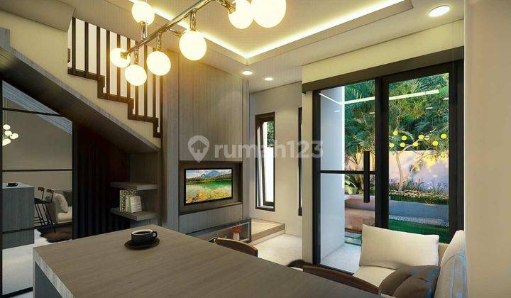 Rumah Baru 2 Lantai di Depok II Fasilitas Golf Strategis Dekat Pintu Tol 2