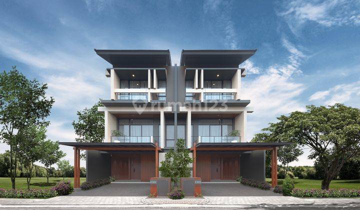 Jual Rumah Mewah 3 Lantai 4KT Ala Jepang Favorit di BSD Dekat Tol 1