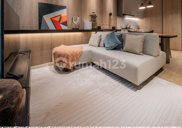 2 BR Ready-to-Occupy and Spacious Apartment, Strategic Location in South Jakarta