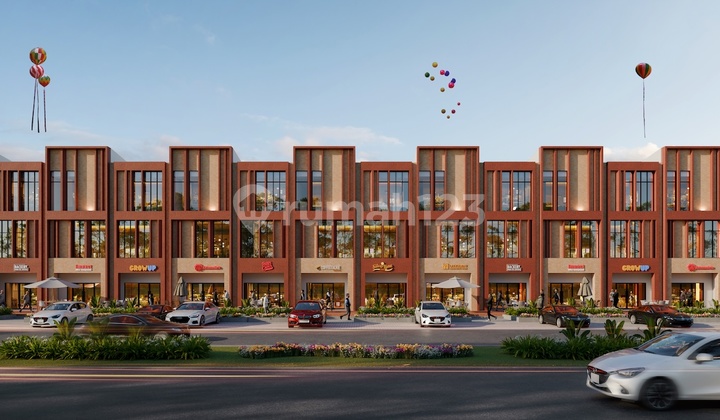 Dijual Ruko 3 Lantai Kondisi Baru di Metland Menteng Strategis Area Ramai!