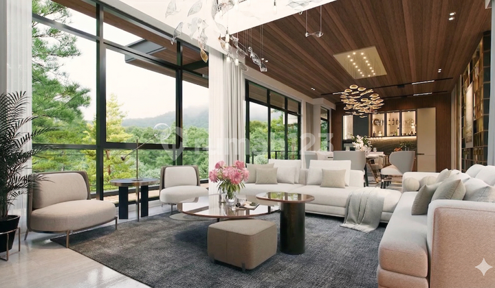 Elite House with Luxurious Golf Course View in Bogor Elite House with Luxurious Golf Course View in Bogor