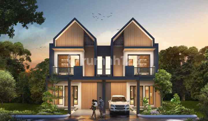 Rumah Baru 2 Lantai Fasilitas Lengkap Ada Lokasi Strategis Dekat Tol 1