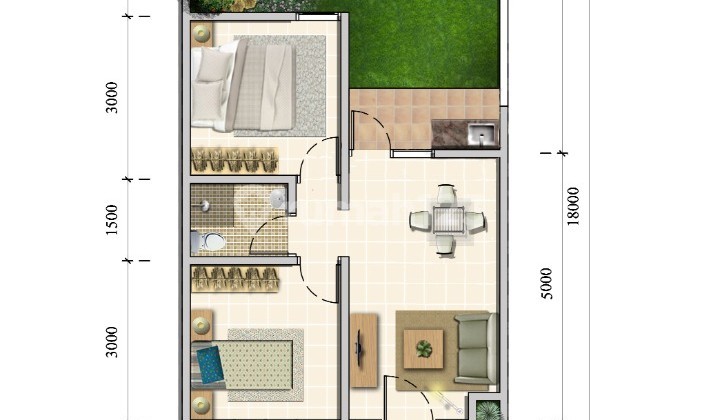 Modern Beautiful House for Sale, New Condition in Samarinda 2