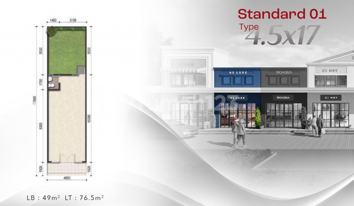 New Condition Shop House for Sale Suitable for Various Types of Businesses 2