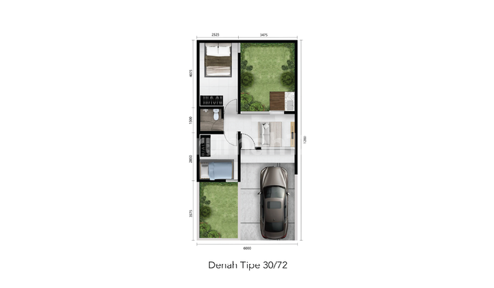 Rumah Baru di Metland Cikarang Tipe Canary 30 Dijual Stok Terbatas