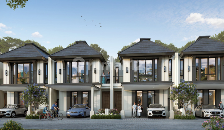 New Elite Luxury House 4KT New Free Down Payment Strategic Location Near Highway and Mall