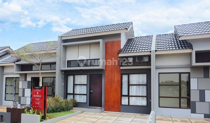 Dijual Rumah Baru 2 Kamar di Harvest City Bogor Free Furnish Free PPN Bisa Subsidi DP 1