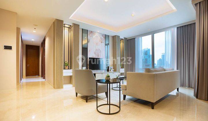 Dijual Apartemen Mewah dan Luas 3 Kamar Tidur di Pusat Bisnis Jakarta Selatan 1